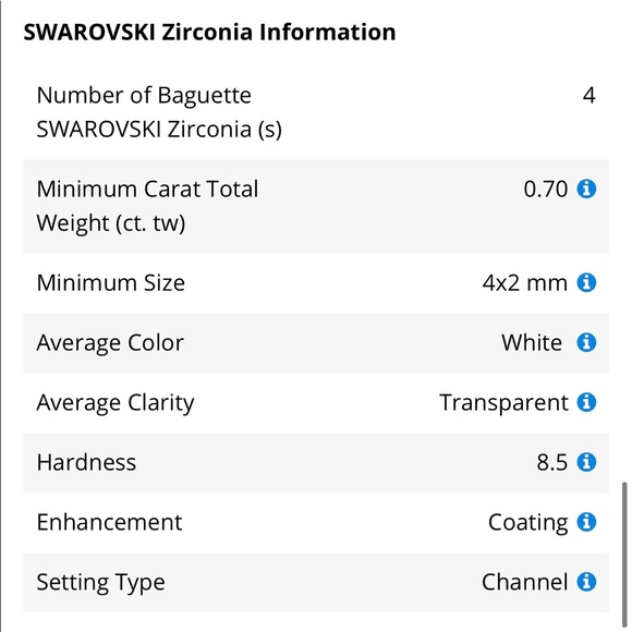 3.00 ctw  Silver Ring: Pink & White Swarovski - Picture 5 of 6